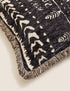 Chenille Patterned Bolster Cushion